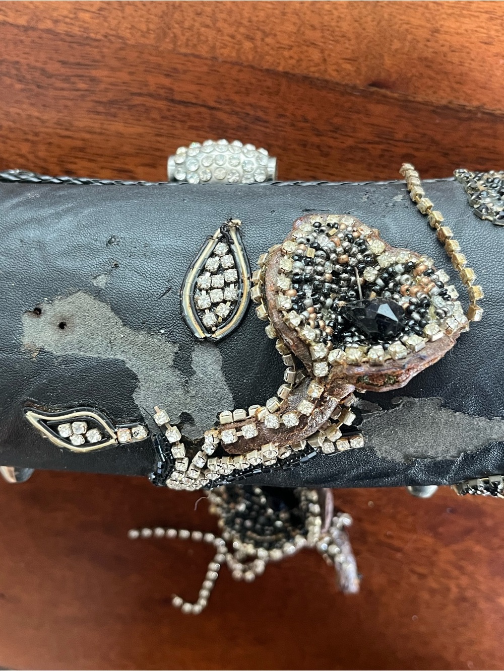 Mary Frances Beaded Evening Clutch – As-Is Project / Repair Piece - Picture 5 of 8
